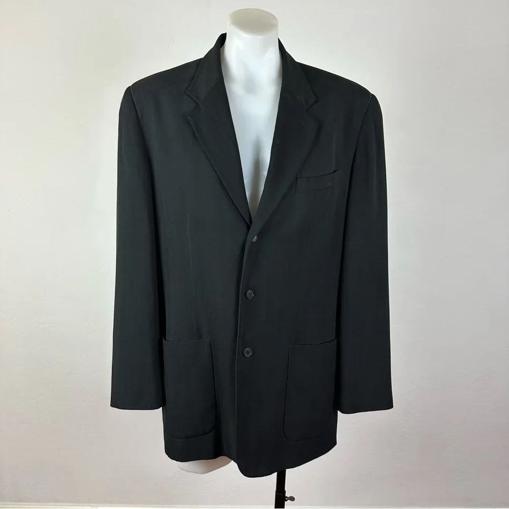 Axis LA Men’s 100% Silk Smoking Jacket